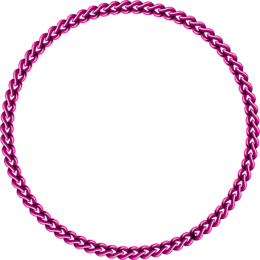 Round Pink Chain